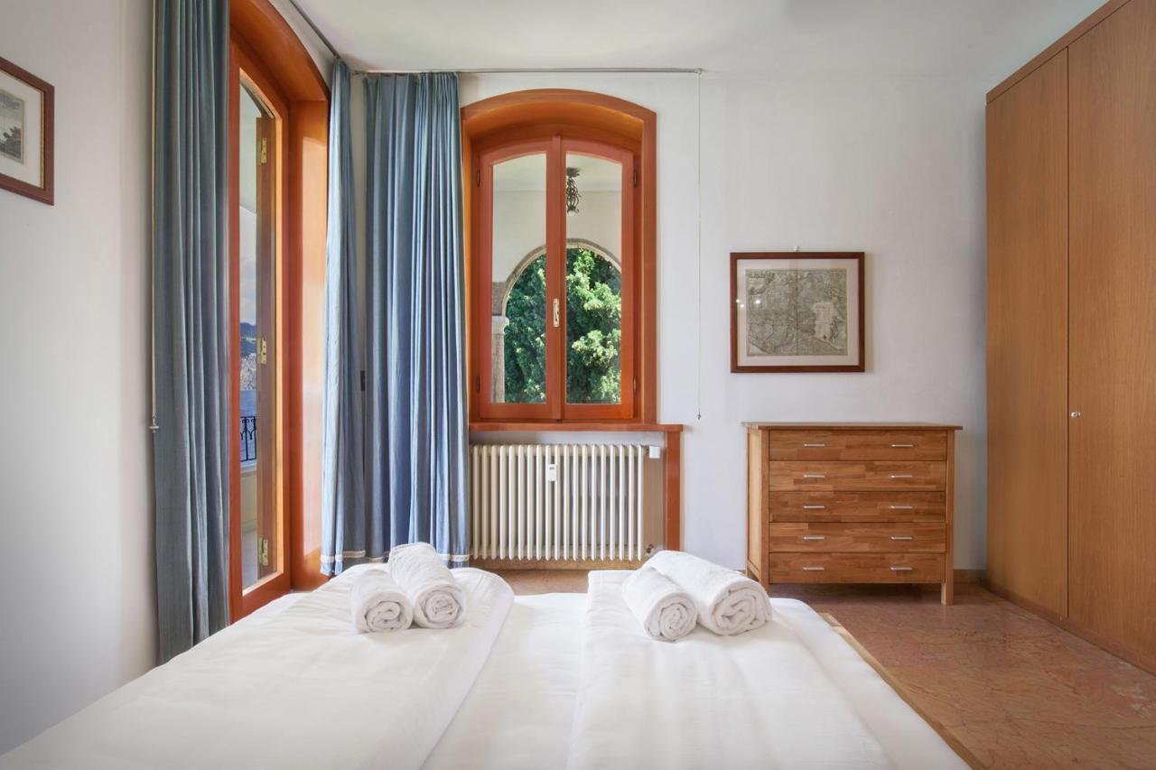 Villa Francesca-Grande Appartamento In Riva Al Lago Brenzone sul Garda Exterior foto