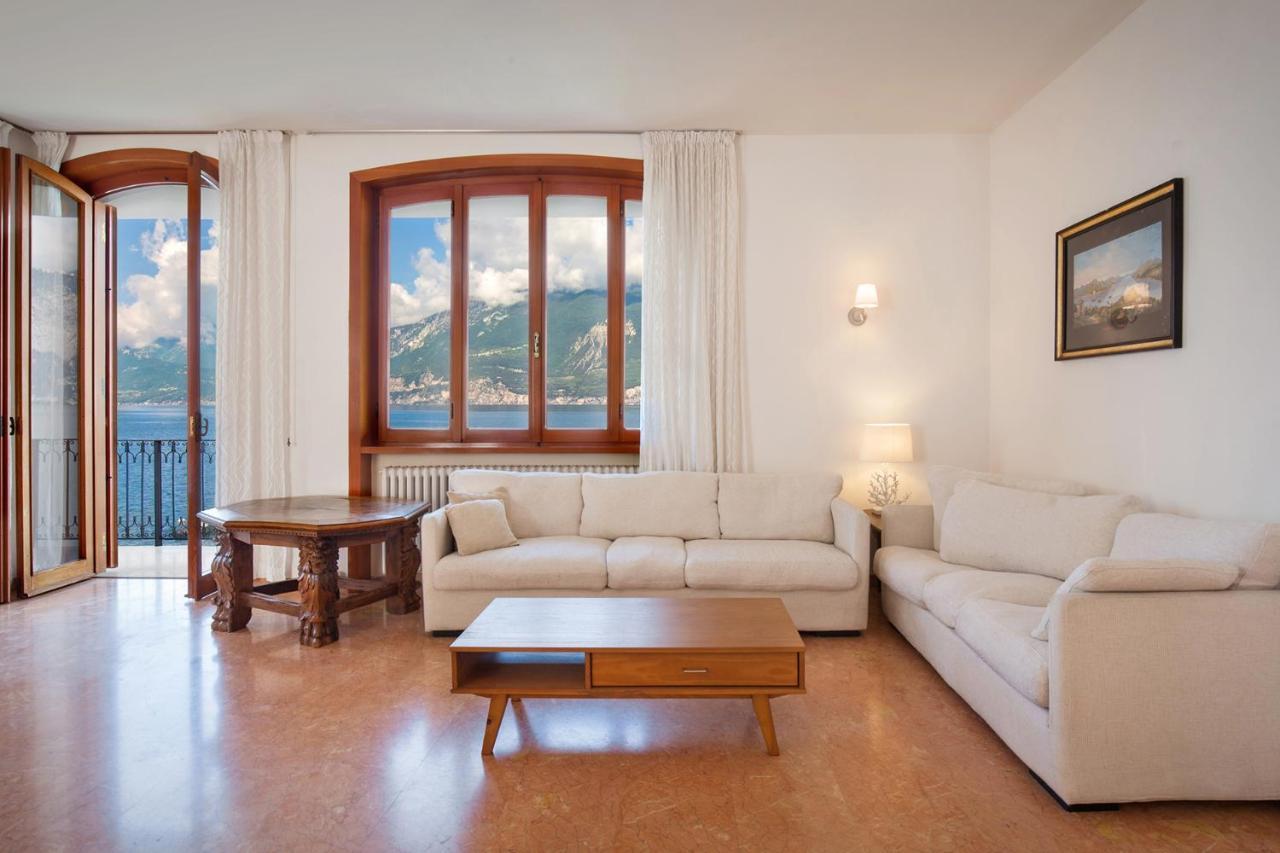 Villa Francesca-Grande Appartamento In Riva Al Lago Brenzone sul Garda Exterior foto